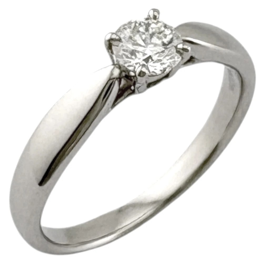 TIFFANY&CO. RING PT950PLATINUM DIAMOND: TIFFANY&Co. Ring Pt950Platinum diamond Brand: Tiffany&co. Type: Ring Material: Pt950Platinum, Main Stone/Creation Natural Color: Silver Size: US 4 Accessories: None Accessories Notice: Whe