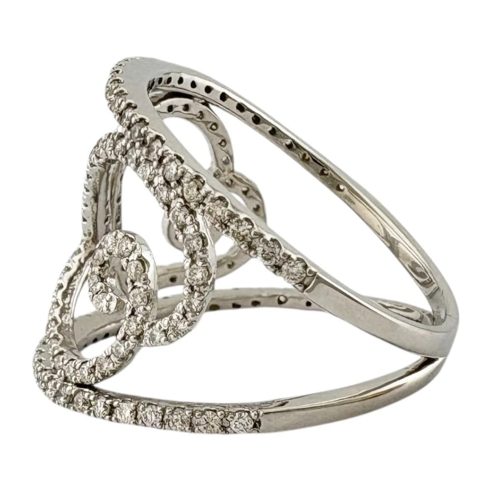 RING PT900PLATINUM DIAMOND - 3