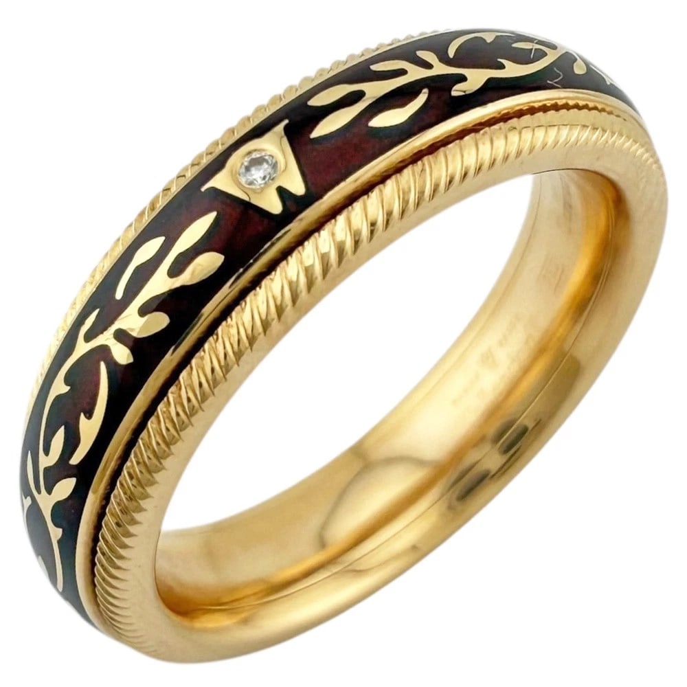 MIKIMOTO RING K18 YELLOW GOLD DIAMOND: MIKIMOTO Ring K18 yellow gold diamond Brand: MIKIMOTO Type: Ring Material: K18 yellow gold, Main Stone/Creation Natural Color: gold Size: 5 3/8 Accessories: None Accessories Notice: When p