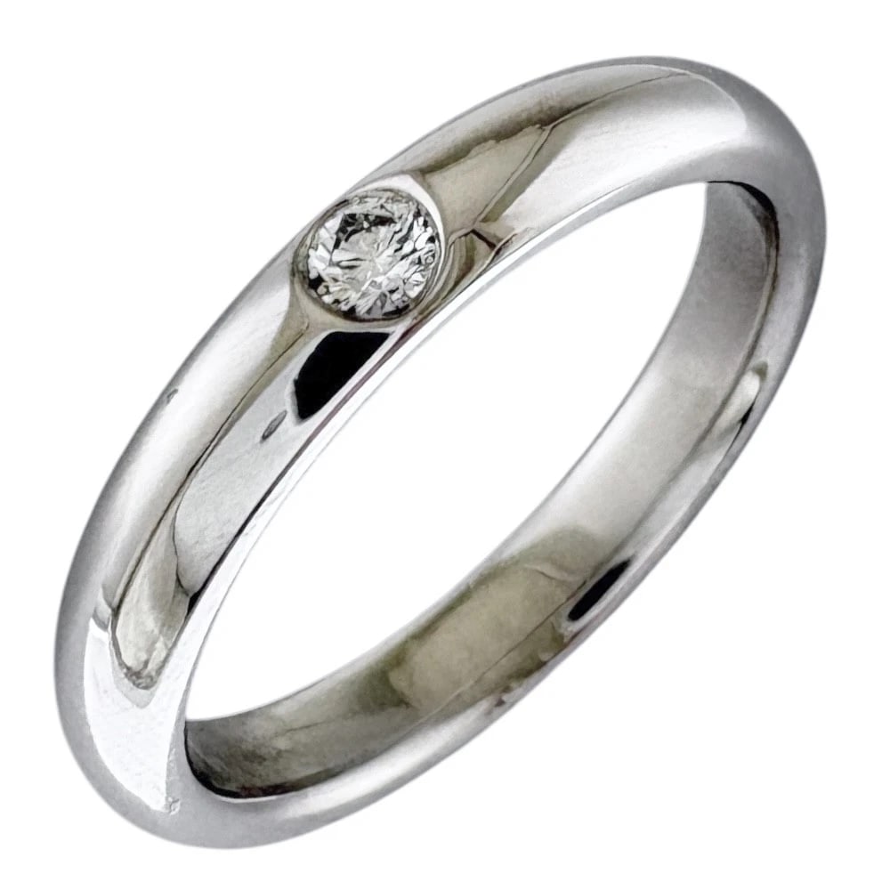 HARRY WINSTON RING: HARRY WINSTON Ring Brand: HARRY WINSTON Type: Ring Material: Pt950Platinum, Main Stone/Creation Natural Color: Silver Size: US 4 1/4 Accessories: None Accessories Notice: When purchasing p
