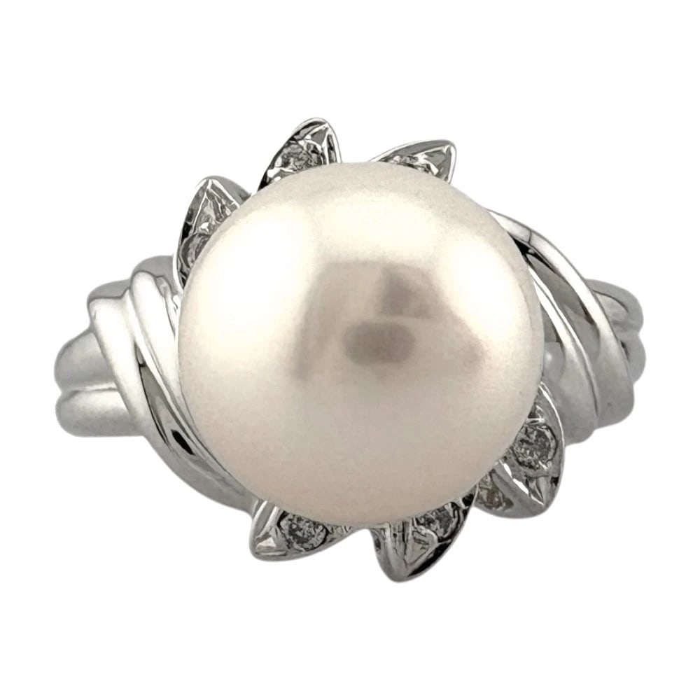 RING PT900PLATINUM DIAMOND - 2