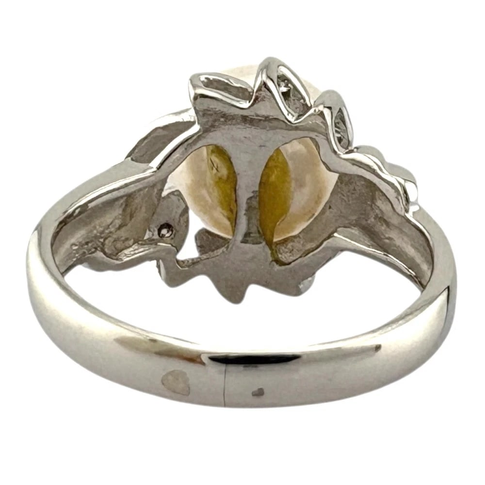 RING PT900PLATINUM DIAMOND - 4