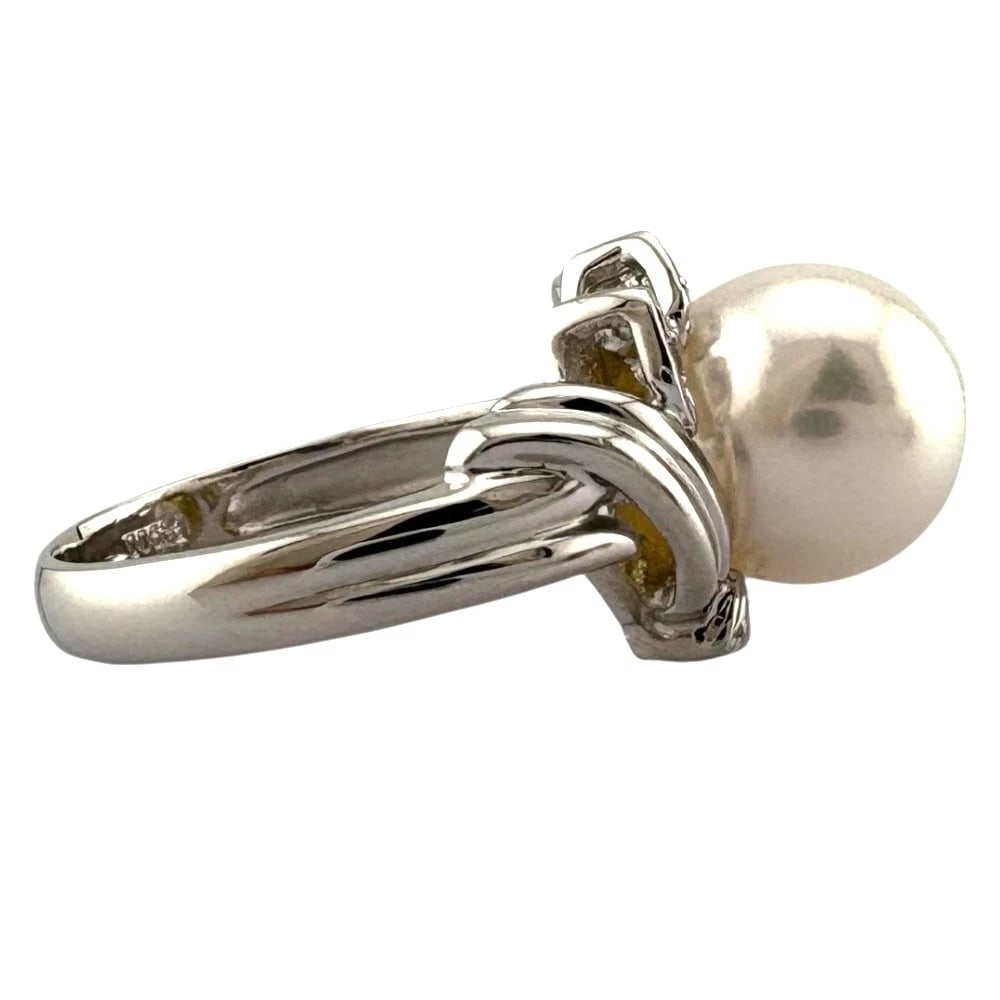 RING PT900PLATINUM DIAMOND - 5