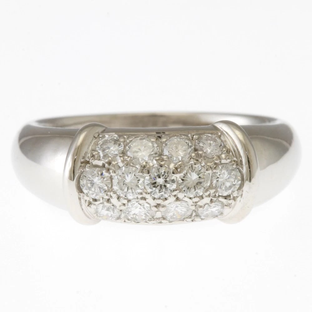 RING PT900PLATINUM DIAMOND - 2