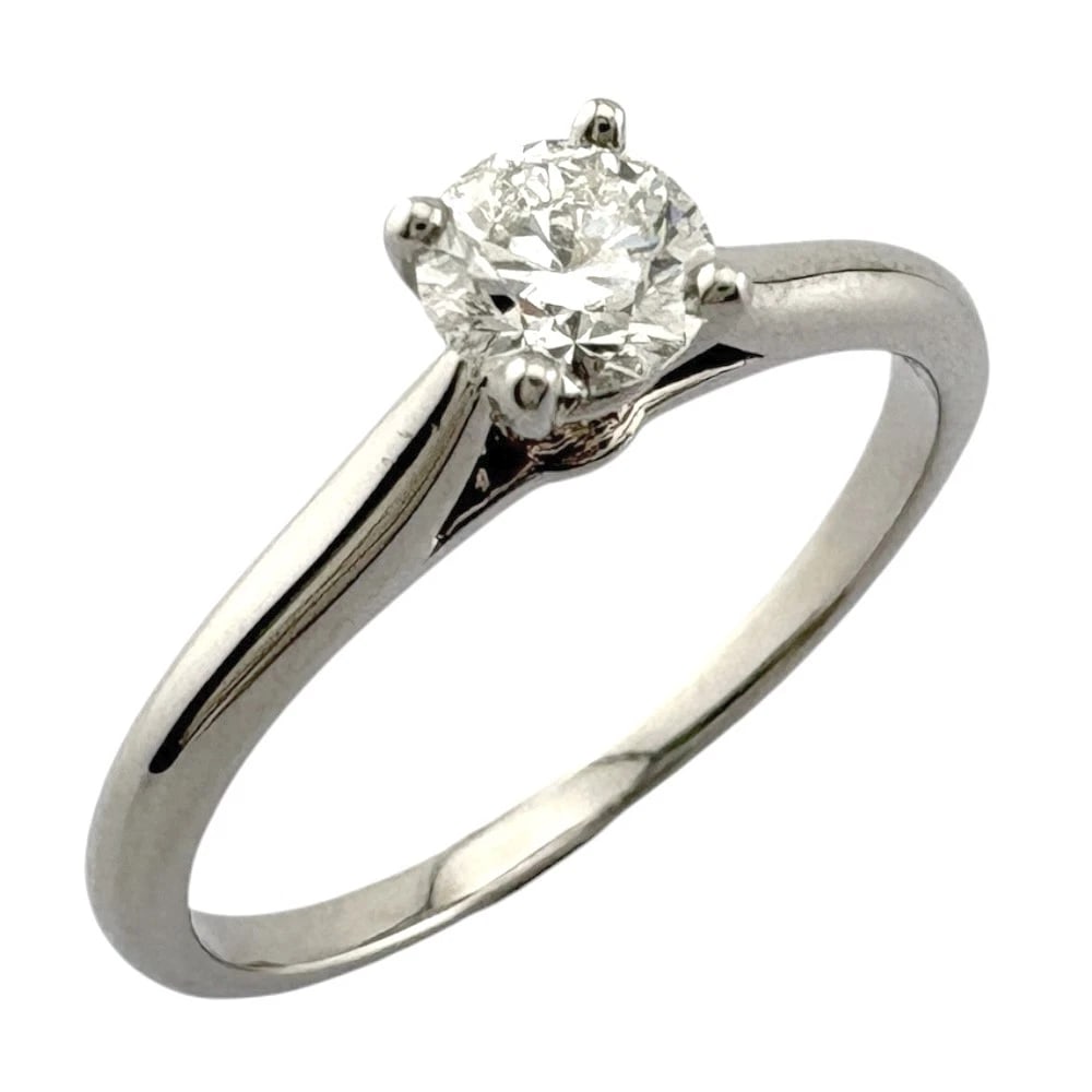 CARTIER RING PT950PLATINUM DIAMOND: CARTIER Ring Pt950Platinum diamond Brand: CARTIER Type: Ring Material: Platinum950, Main Stone/Creation Natural Color: Silver Size: 6 US Accessories: None Accessories Notice: When purchasi