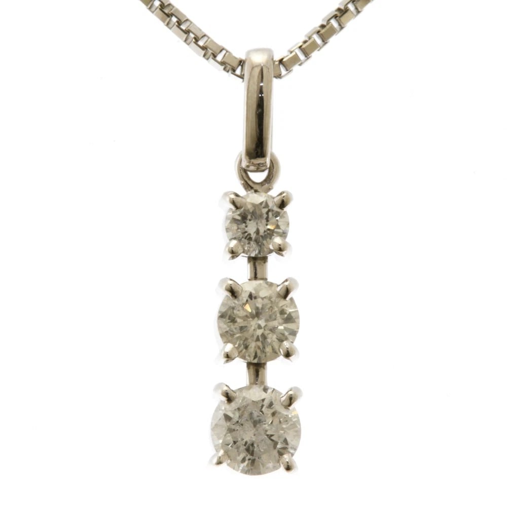 NECKLACE PT850PLATINUM PT900PLATINUM DIAMOND: Necklace Pt850Platinum Pt900Platinum diamond Brand: Unbranded Type: Necklace Material: Platinum950Platinum900, Main Stone/Creation Natural Color: Silver Size: (CM) Total Length:45cm Chain width:0.8mm