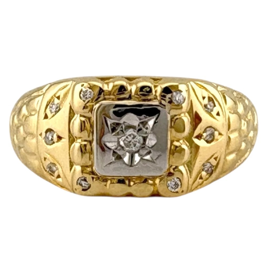 RING K18 YELLOW GOLD (1 of 3)