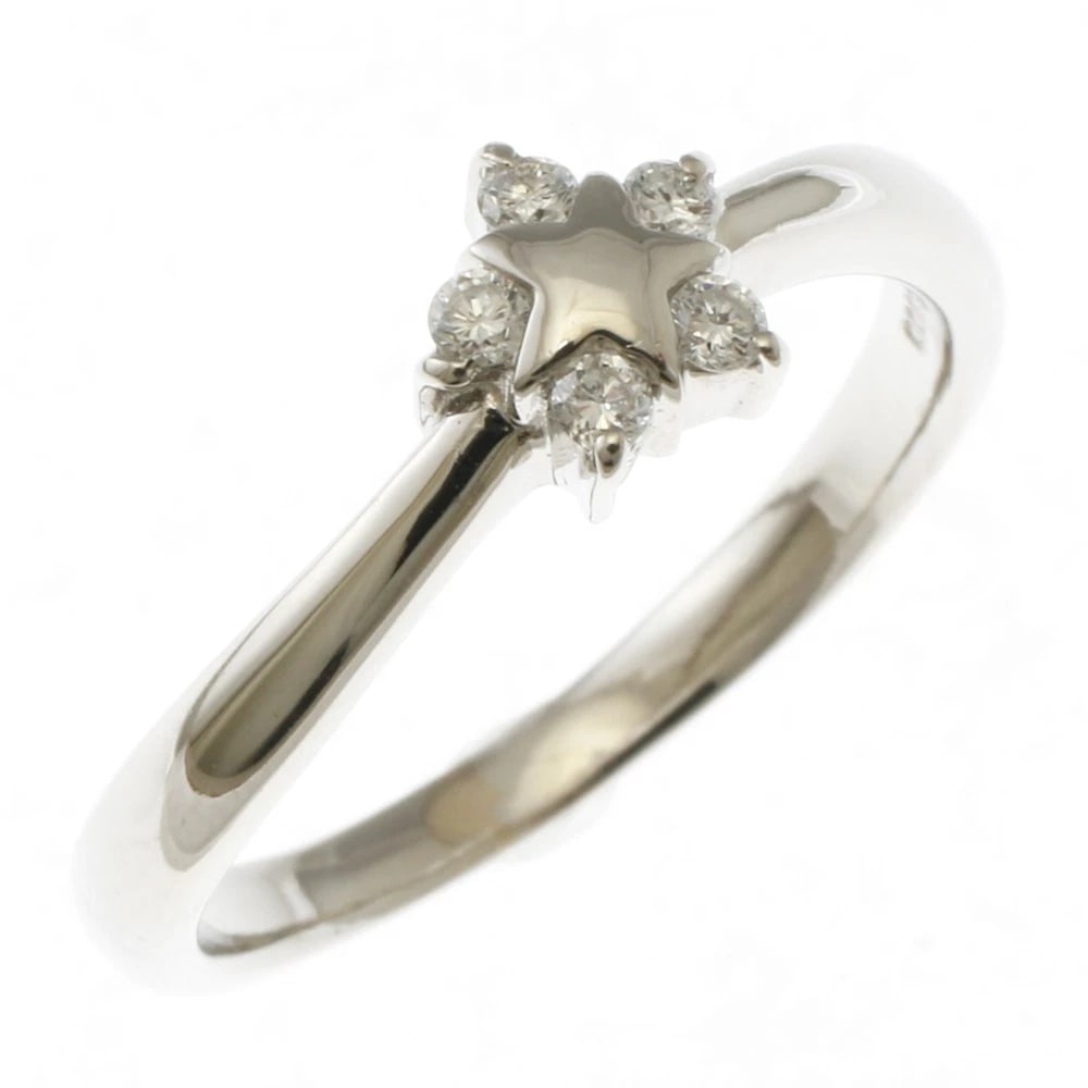 RING PLATINUM DIAMOND: Ring Platinum diamond Brand: Unbranded Type: Ring Material: Pt900Platinum, Main Stone/Creation Natural Color: Silver Size: US 6 1/2 Accessories: None Accessories Notice: When purchasing pre-owned