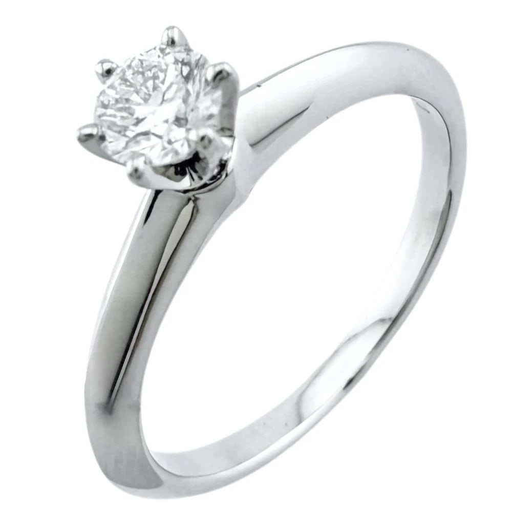 TIFFANY&CO. RING PT950PLATINUM DIAMOND: TIFFANY&Co. Ring Pt950Platinum diamond Brand: Tiffany&co. Type: Ring Material: Pt950Platinum, Main Stone/Creation Natural Color: Silver Size: US 5 Accessories: None Accessories Notice: When
