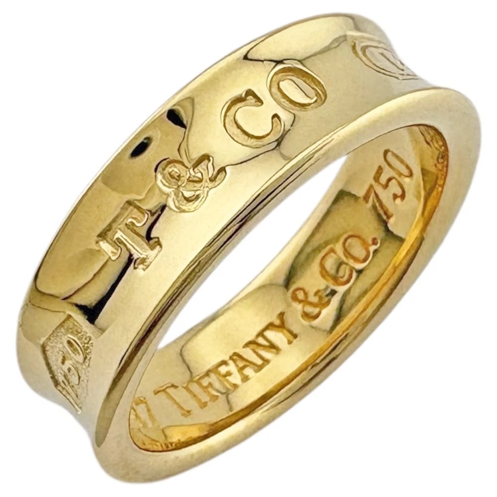 TIFFANY&CO. RING K18 YELLOW GOLD: TIFFANY&Co. Ring K18 yellow gold Brand: Tiffany&co. Type: Ring Material: 18k Yellow Gold, Color: gold Size: US 7 3/4 Accessories: None Accessories Notice: When purchasing pre-owned goods,