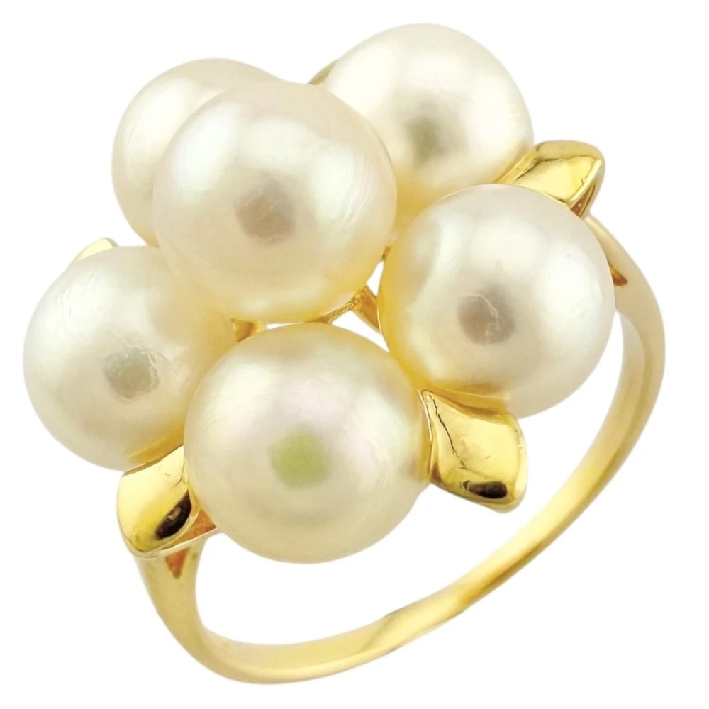 RINGK18 YELLOW GOLD AKOYA PEARL: RingK18 yellow gold Akoya pearl Brand: Unbranded Type: Ring Material: K18 yellow gold, Main Stone/Creation Akoya pearl Color: gold Size: US 7 1/4 Accessories: None Accessories Notice: When
