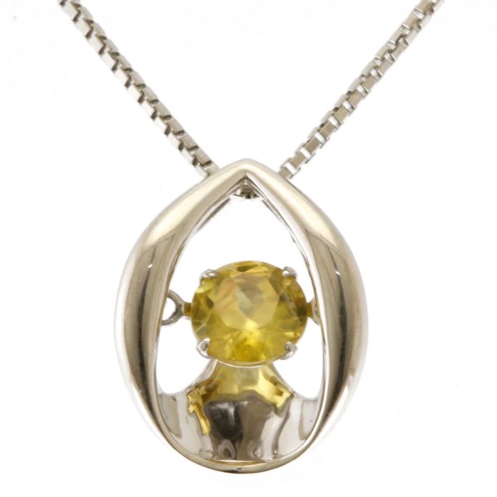 NECKLACE PT900PLATINUM PT850PLATINUM: Necklace Pt900Platinum Pt850Platinum Brand: Unbranded Type: Necklace Material: Platinum900, Main Stone/Creation Sphen Color: Silver Size: (CM) Total Length:45cm Chain width:0.8mm Top:W10.5mm x