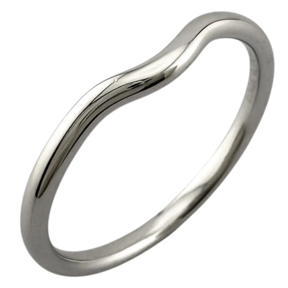 TIFFANY&CO. PT950PLATINUM: TIFFANY&Co. Pt950Platinum Brand: Tiffany&co. Type: Ring Material: Pt950Platinum, Color: Silver Size: US 9 1/4 Accessories: None Accessories Notice: When purchasing pre-owned goods, please