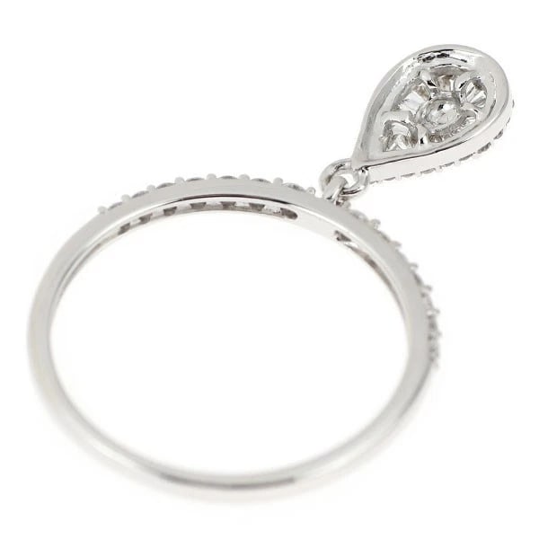K18WG DIAMOND RING - 2