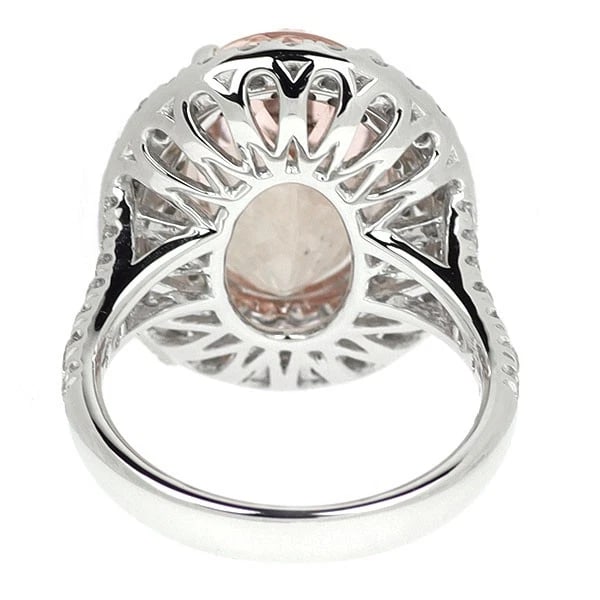 K18WG DIAMOND RING - 3