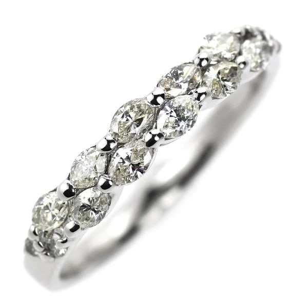 PT900 DIAMOND RING: Pt900 diamond ring Brand: None Type: rings Material: Pt900, Main Stone/Creation Natural Color: Silver Size: US 6 Accessories: None Accessories Notice: When purchasing pre-owned goods, plea