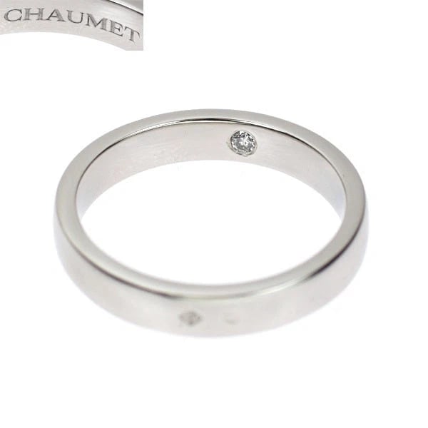 CHAUMET PT950 DIAMOND RING - 2