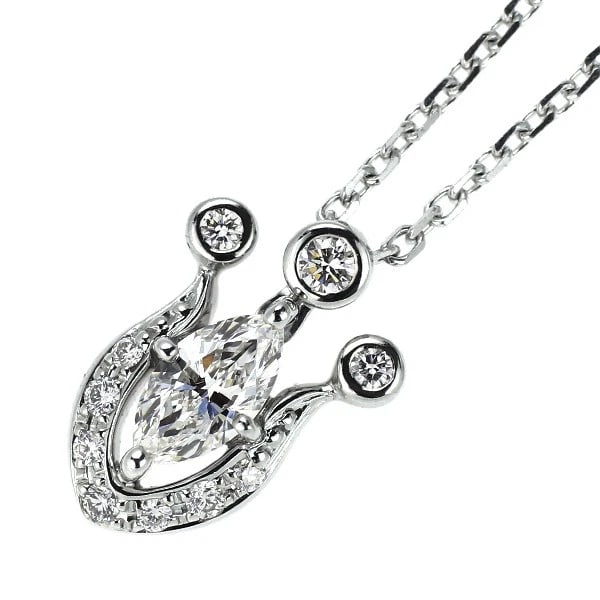 ROYAL ASHER PT900/ PT850 DIAMOND PENDANT NECKLACE: Royal Asher Pt900/ Pt850 Diamond Pendant Necklace Brand: Royal Asher Type: pendant necklace Material: Pt900/Pt850, Main Stone/Creation Natural Color: Silver Size: Necklace: Chain Length?46.5cm