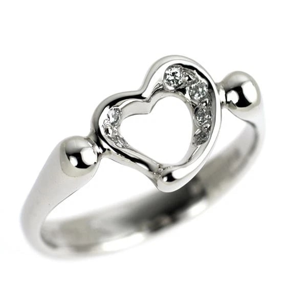 TIFFANY & CO PT950 DIAMOND RING: Tiffany & Co Pt950 Diamond Ring Brand: Tiffany Type: rings Material: PT950, Main Stone/Creation Natural Color: Silver Size: US 4.75 - 5 Accessories: None Accessories Notice: When purchasing pre-owned