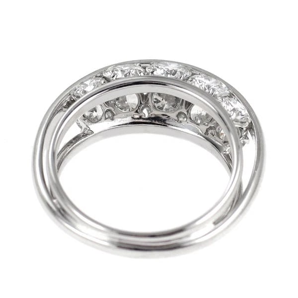 PT950 DIAMOND RING: Pt950 diamond ring Brand: None Type: rings Material: PT950, Main Stone/Creation Natural Color: Silver Size: US 5.5 - 5.75 Accessories: None Accessories Notice: When purchasing pre-owned go