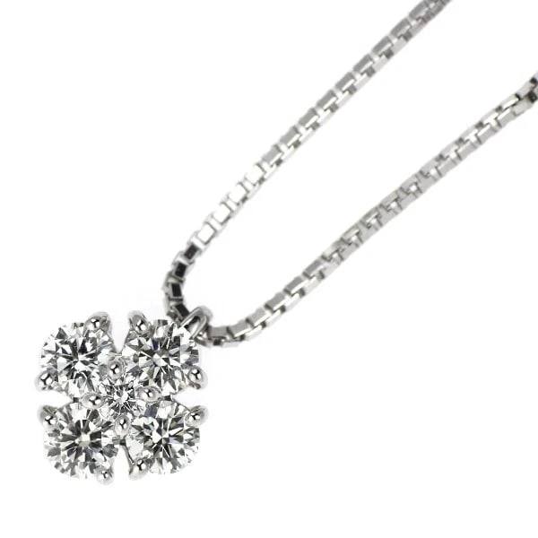 MONICKENDAM PT900/ PT850 DIAMOND PENDANT NECKLACE: Monickendam Pt900/ Pt850 Diamond Pendant Necklace Brand: Monnickendam Type: pendant necklace Material: Pt900/ Pt850, Main Stone/Creation Natural Color: Silver Size: Necklace: Chain Length?45.5cm A