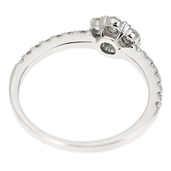 PT950 TOURMALINE DIAMOND RING - 2