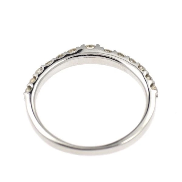 K18WG DIAMOND RING - 2