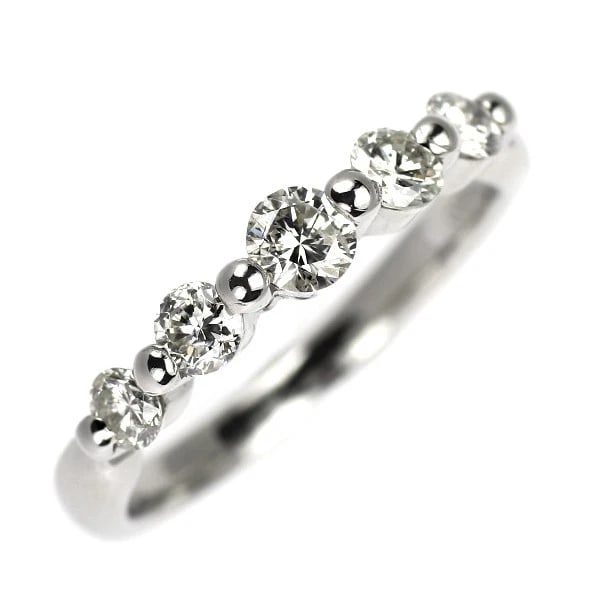 PT900 DIAMOND RING: Pt900 diamond ring Brand: None Type: rings Material: Pt900, Main Stone/Creation Natural Color: Silver Size: US 4 Accessories: None Accessories Notice: When purchasing pre-owned goods, please refer to