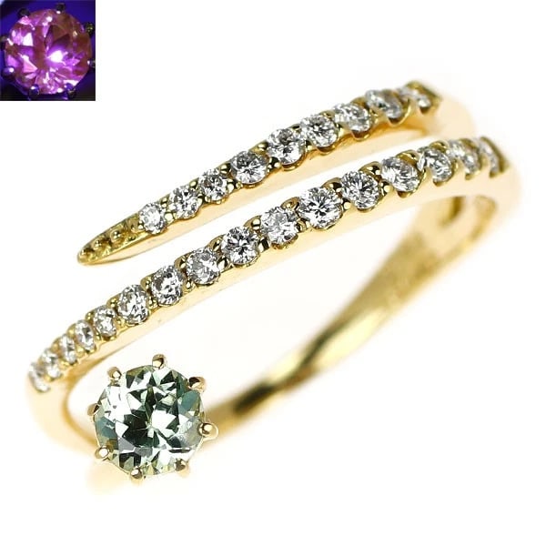 SHOMIYAMA K18YGGARNET DIAMOND RING: SHOMIYAMA K18YGGarnet Diamond Ring Brand: None Type: rings Material: K18YG, Main Stone/Creation garnetSideStoneDiamond Color: Yellow Gold Size: US 6.75 - 7 Accessories: None Accessories Notice: When