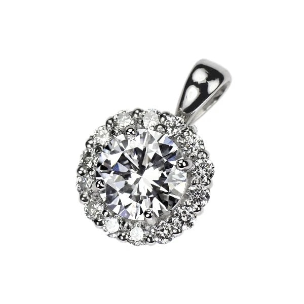 PT950 DIAMOND PENDANT: Pt950 Diamond Pendant Brand: None Type: pendant top Material: Pt950, Main Stone/Creation Natural Color: Silver Size: Length/Width/Diameter (CM) 12.6 Accessories: None Accessories Notice: W