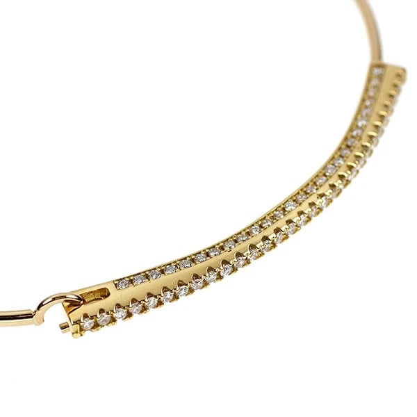 K18YG DIAMOND BANGLE - 2