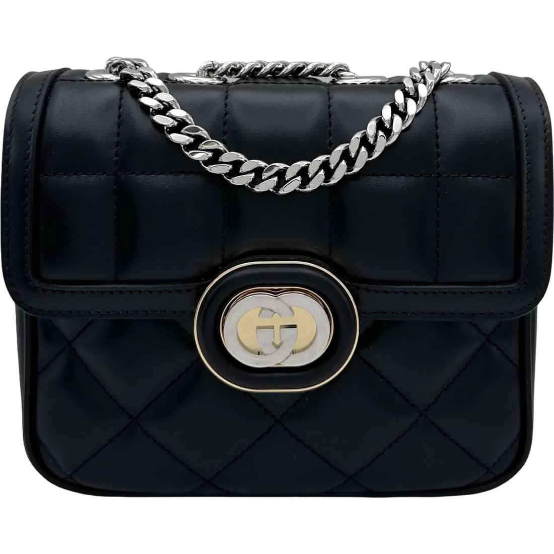 GUCCI DECO MINI SHOULDER BAG SHOULDER BAG: GUCCI Deco Mini Shoulder Bag Shoulder Bag Brand: GUCCI Type: Shoulder Bag Material: leather Color: black Size: W18cm x H14cmx D6.5cm W7.1 x H5.5x D2.6inch Accessories: None Accessories Not
