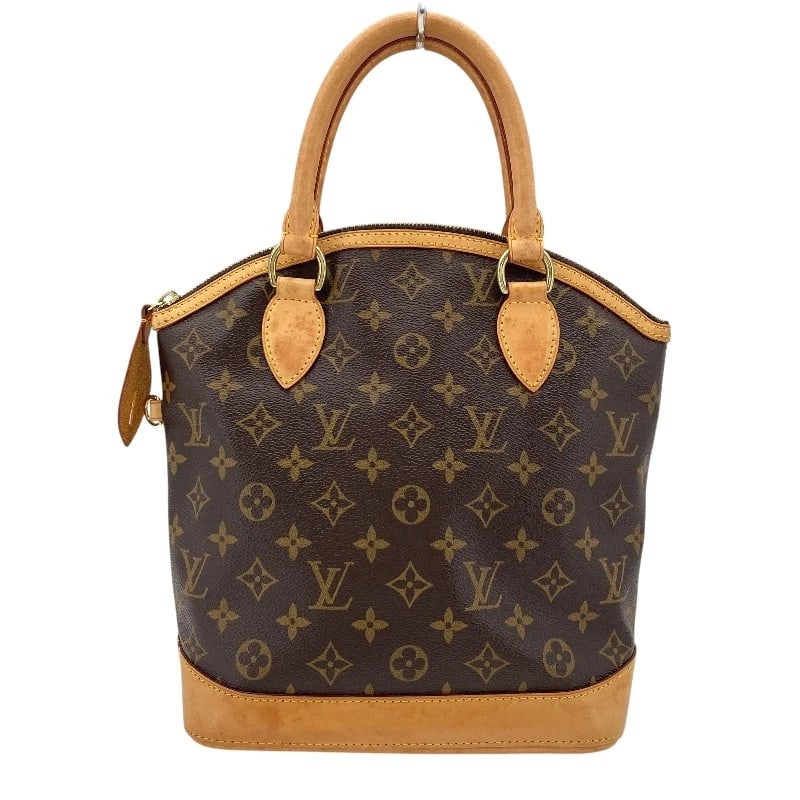 LOUIS VUITTON LOCKIT HANDBAG: LOUIS VUITTON Lockit Handbag Brand: LOUIS VUITTON Type: Handbag Material: Monogram canvas Color: Brown Size: W29cm x H28cmx D12cm W11.4 x H11.0x D4.7inch Accessories: None Accessories Noti