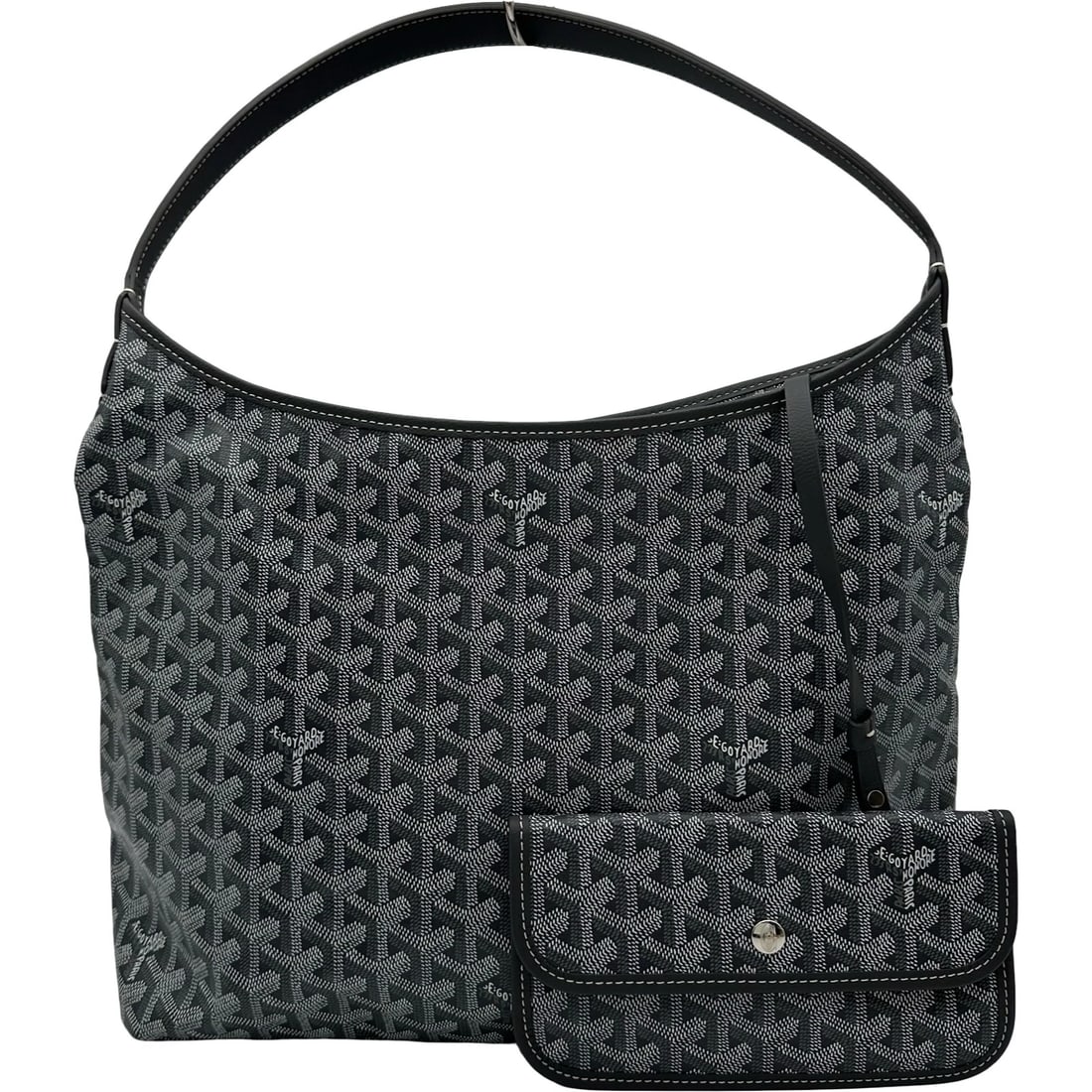 GOYARD BOHEMIAN HOBO BAG TOTE BAG: GOYARD Bohemian hobo bag Tote Bag Brand: GOYARD Type: Tote Bag Material: PVC Color: gray Size: W41cm x H30cmx D13.5cm W16.1 x H11.8x D5.3inch Accessories: None Accessories Notice: When pur