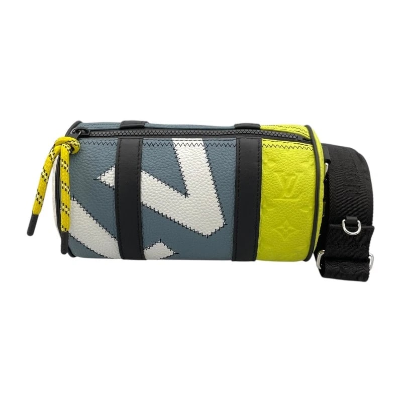 LOUIS VUITTON VERSION SHOULDER BAG: LOUIS VUITTON Version Shoulder Bag Brand: LOUIS VUITTON Type: Shoulder Bag Material: Monogram Taurillon Clemence Leather Color: yellow Size: W23cm x H13.5cmx D13.5cm W9.1 x H5.3x D5.3inch Accessor