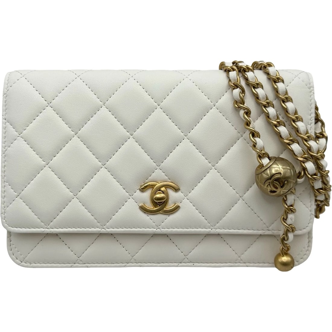 CHANEL MATRASSE CHAIN WALLET SHOULDER BAG (1 of 10)