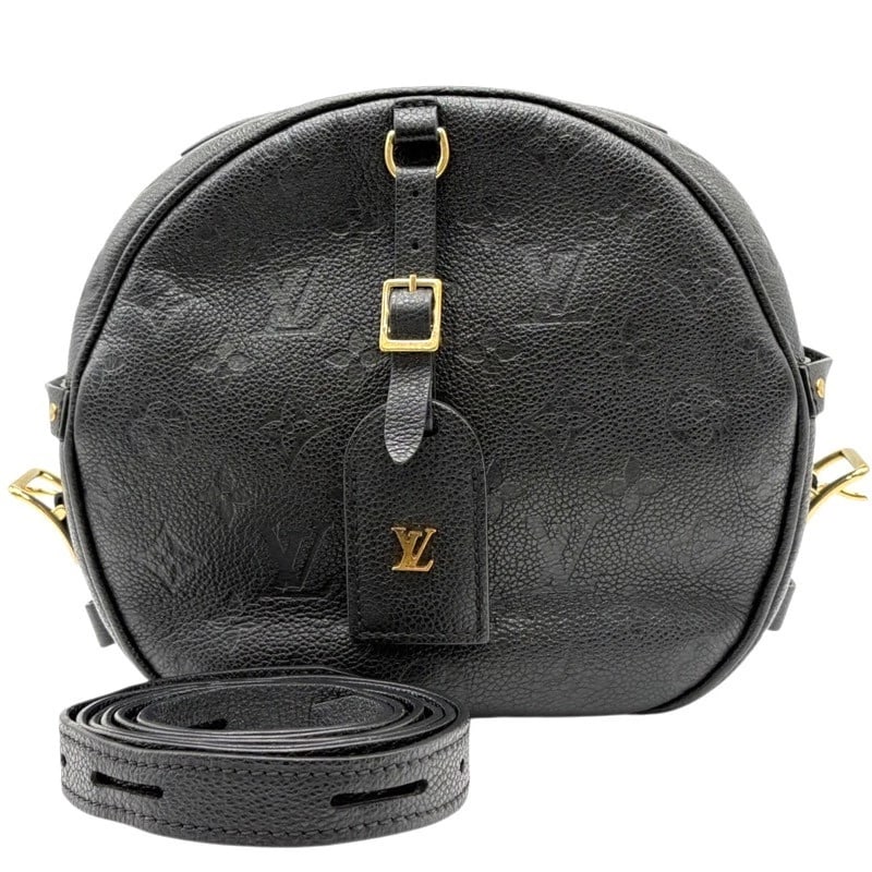 LOUIS VUITTON BOITE CHAPEAU SOUPLE MM SHOULDER BAG: LOUIS VUITTON Boite Chapeau Souple MM Shoulder Bag Brand: LOUIS VUITTON Type: Shoulder Bag Material: Monogram unplant leather Color: black Size: W22cm x H20cmx D7.5cm W8.7 x H7.9x D3.0inch Accesso