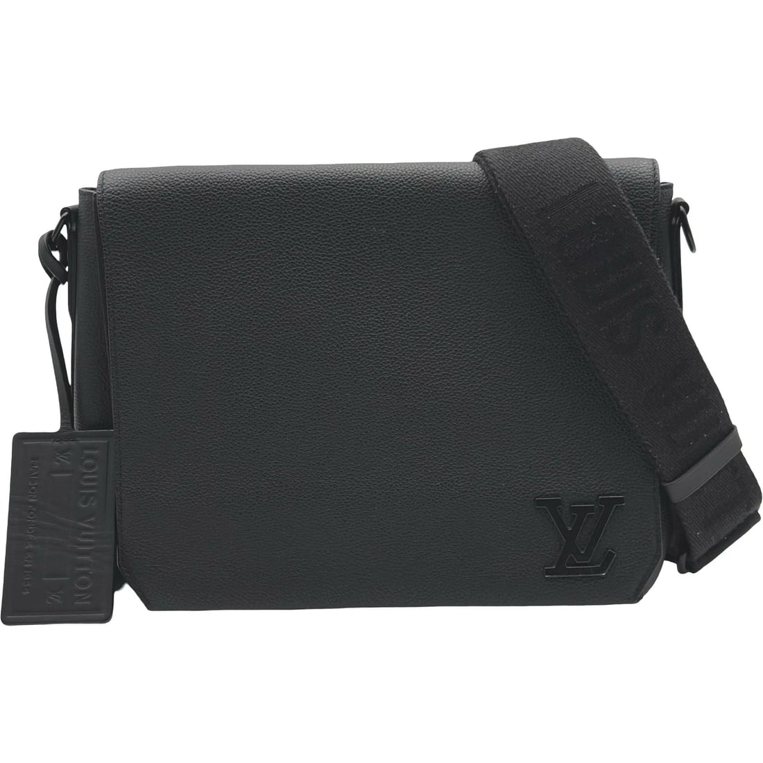 LOUIS VUITTON TAKEOFF MESSENGER SHOULDER BAG: LOUIS VUITTON takeoff messenger Shoulder Bag Brand: LOUIS VUITTON Type: Shoulder Bag Material: LV Aerogram Color: Noir Size: W28cm x H23cmx D9cm W11.0 x H9.1x D3.5inch Accessories: None Ac