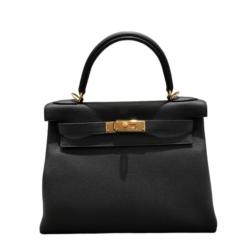 HERMES KELLY 28 INTERNAL SEWING HANDBAG: HERMES Kelly 28 internal sewing Handbag Brand: HERMES Type: Handbag Material: Togo Color: black Size: W28cm x H22cmx D12cm W11.0 x H8.7x D4.7inch Accessories: None Accessories Notice: When purchasing