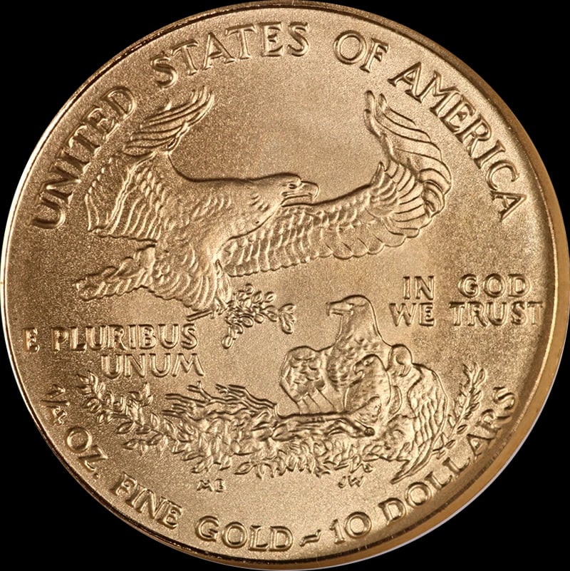 2005 GOLD AMERICAN EAGLE $10 - 2