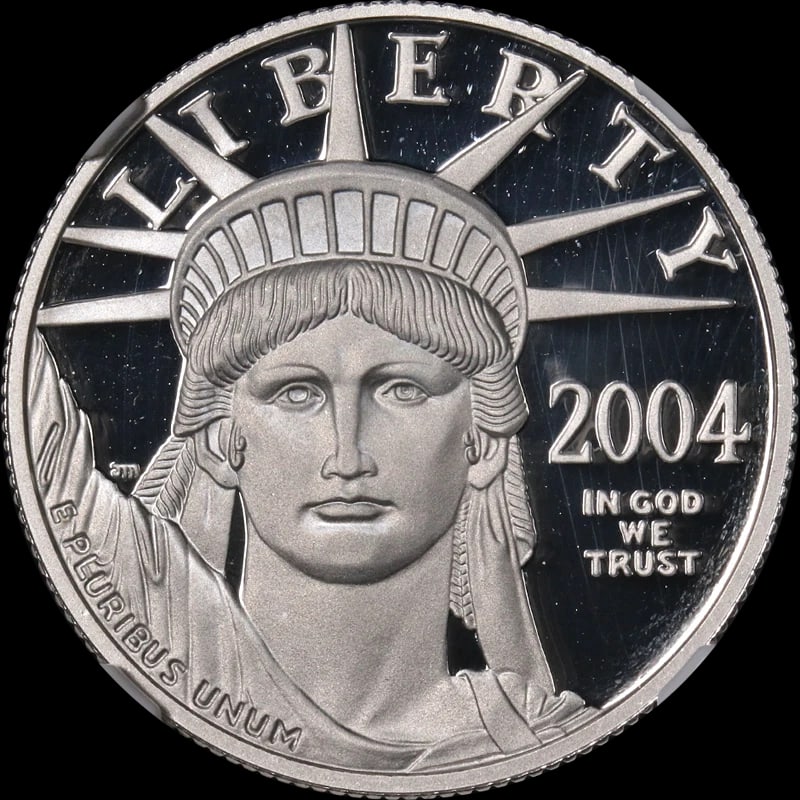 2004-W PLATINUM AMERICAN EAGLE $50 (1 of 2)