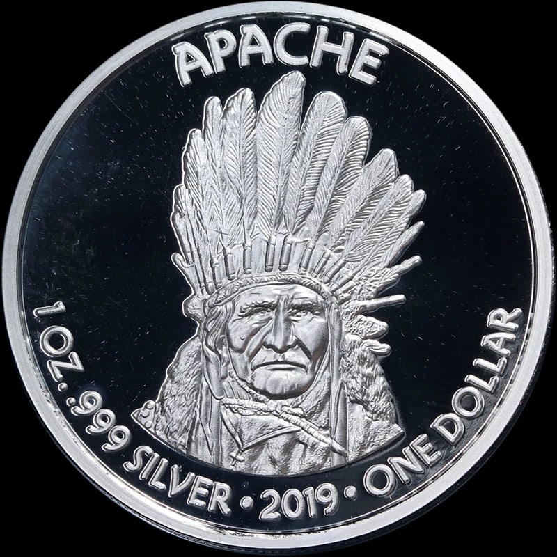NATIVE AMERICAN SILVER DOLLAR COLLECTION
