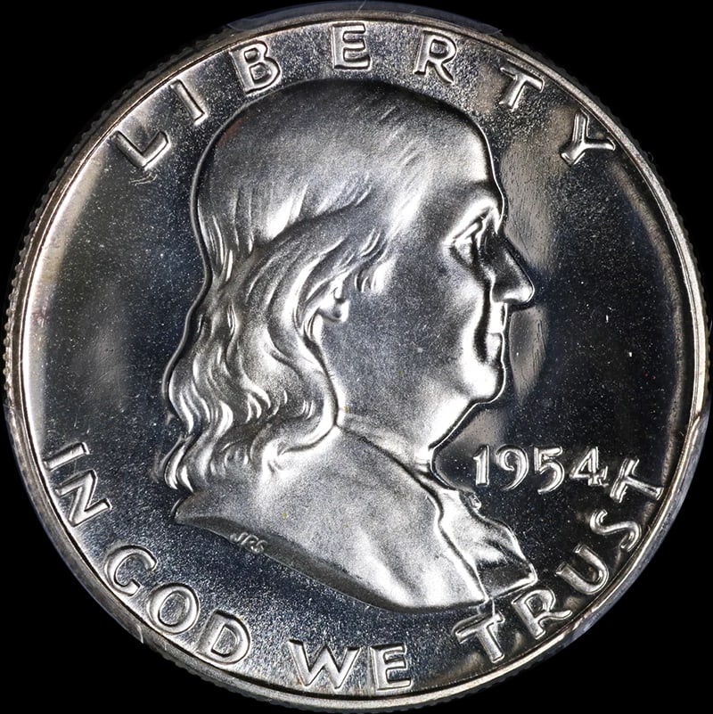 1954 FRANKLIN HALF DOLLAR PROOF (1 of 2)
