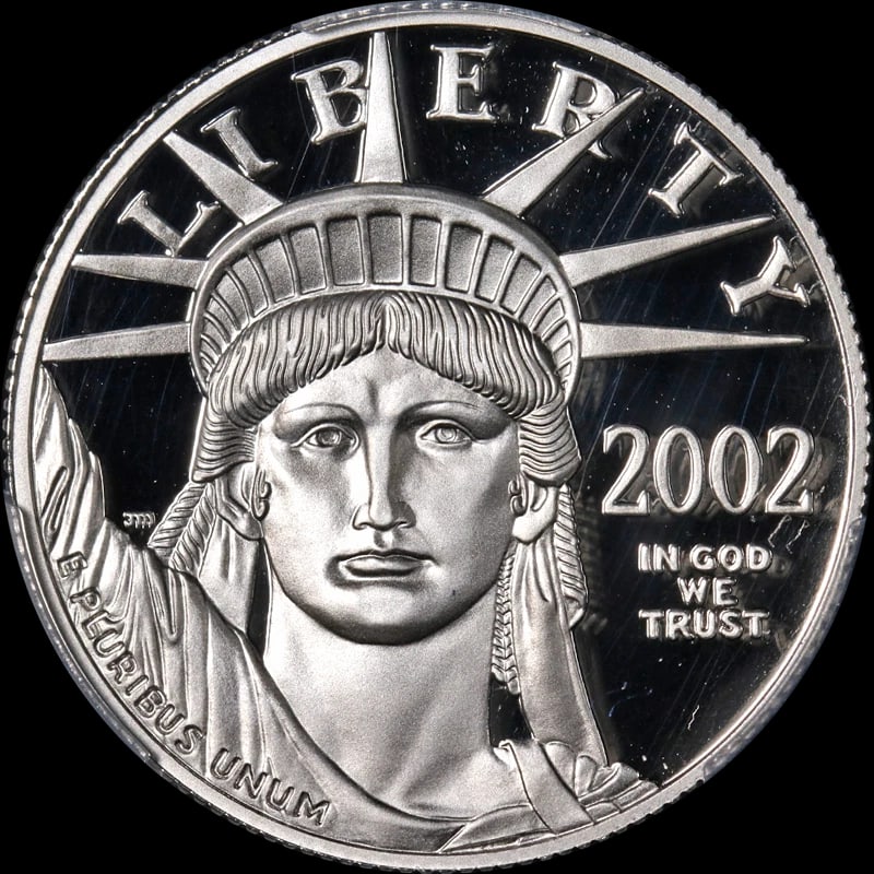 2002-W PLATINUM AMERICAN EAGLE