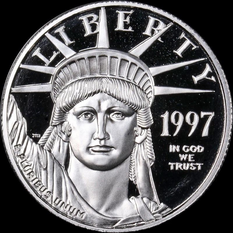 1997-W PLATINUM AMERICAN EAGLE $50 (1 of 2)