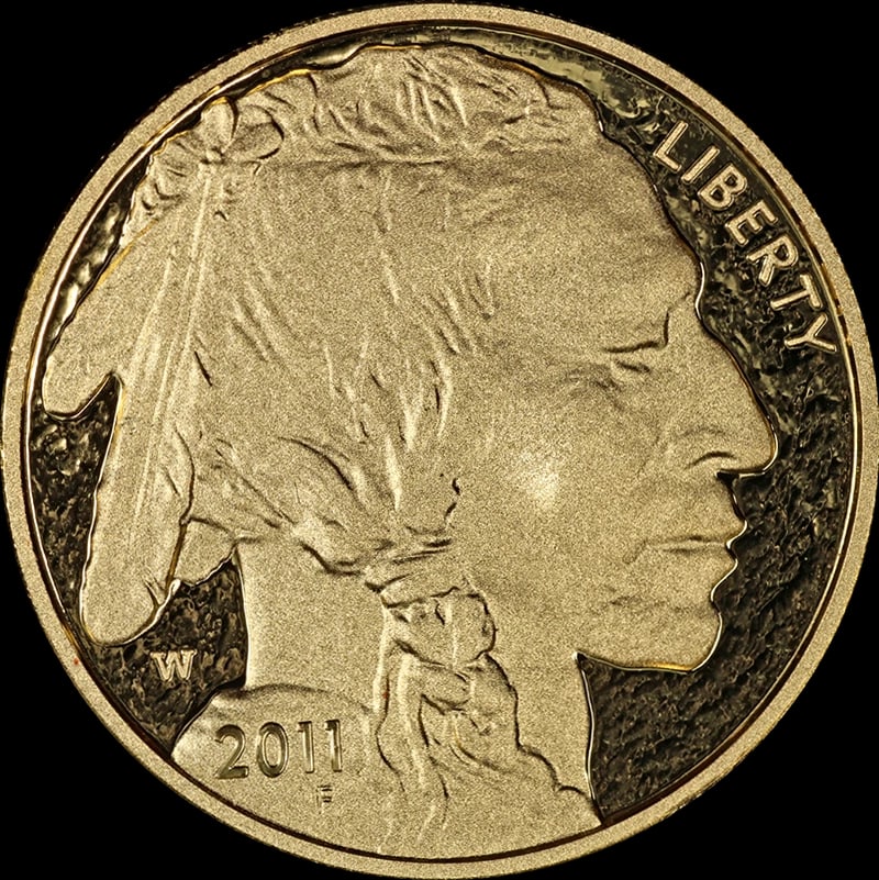 2011-W BUFFALO GOLD $50 PROOF - OGP & COA: 2011-W Buffalo Gold $50 Proof - OGP & COA Year: 2011 Fineness: 0.9999 Composition: Gold Denomination: $50 Country of Origin: United States Accessories: None Accessories Notice: When purcha