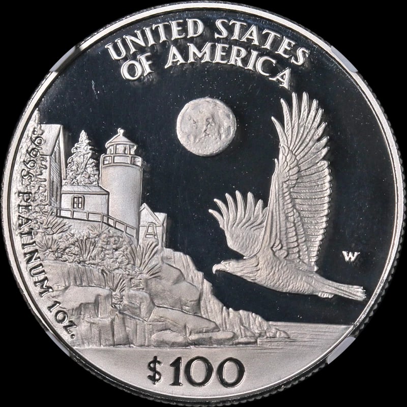 1998-W PLATINUM AMERICAN EAGLE - 2