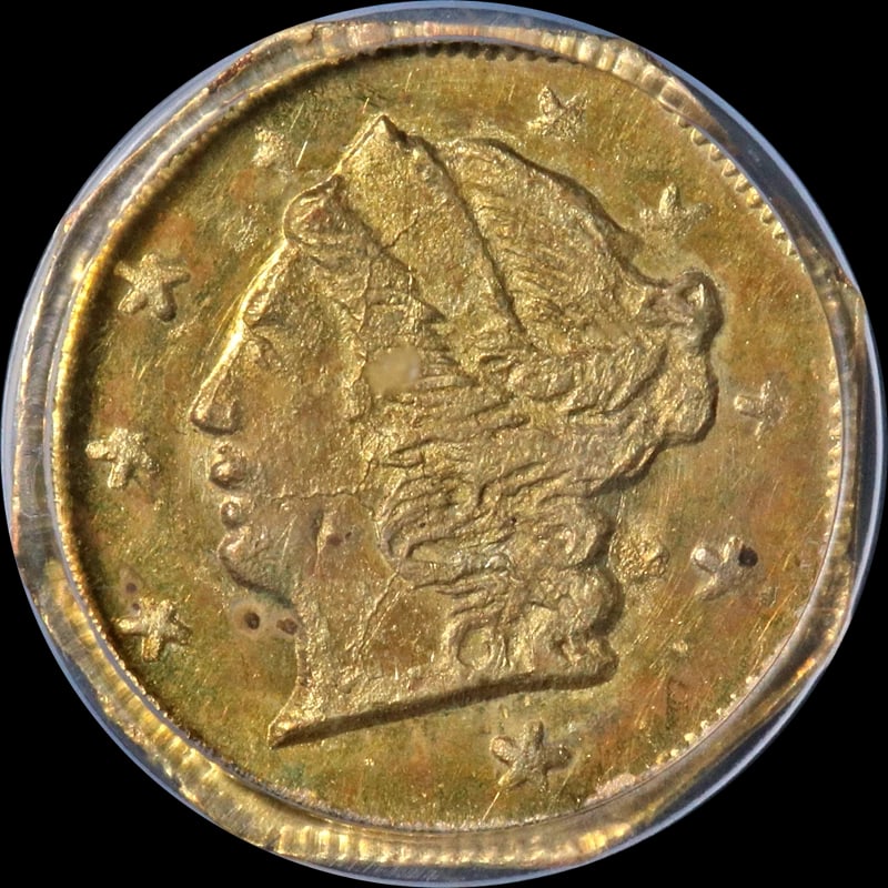 1871 LIBERTY GOLD NICE EYE APPEAL STRONG STRIKE (1 of 2)