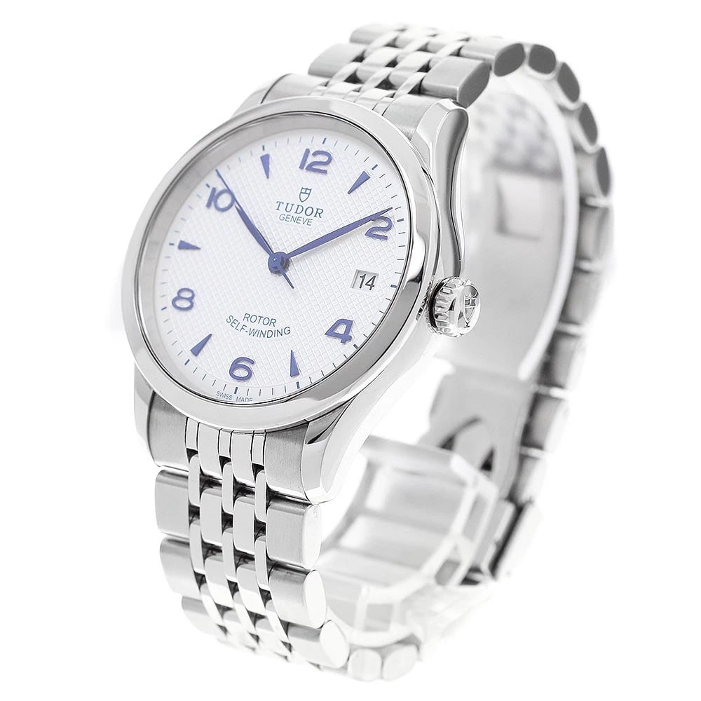 TUDOR DATE SILVER WATCH - 2