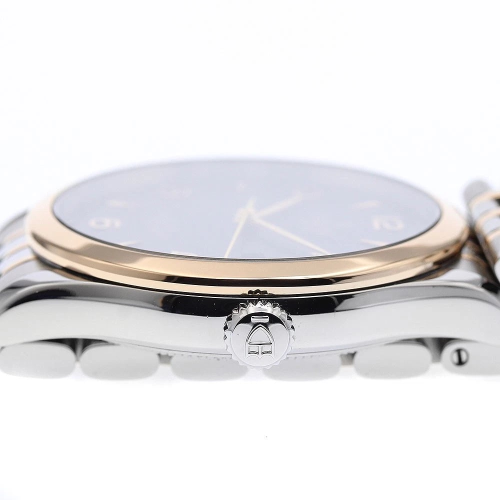 TUDOR DATE BLACK AUTOMATIC WATCH - 4